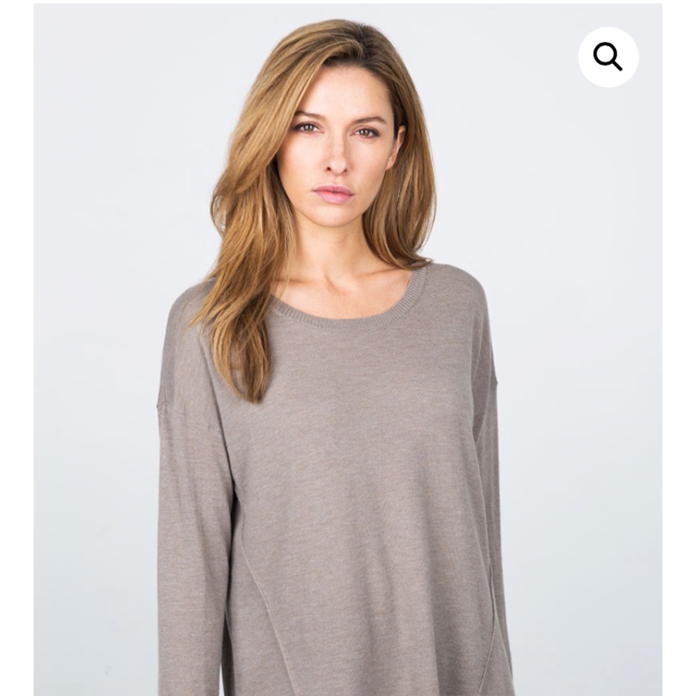 Kinross Cashmere Lightweight Pullover - image 2